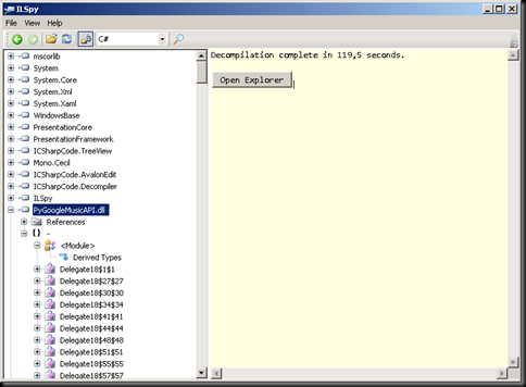 PyGoogleMusicAPI Decompilation Complete