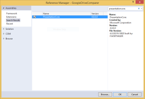 Hledani assembly Presentation Core