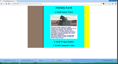 CSSTable BasesEarth